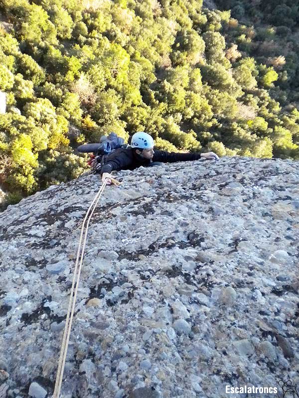 Darrers metres del tercer llarg